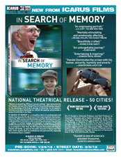 In Search of Memory Sell Sheet